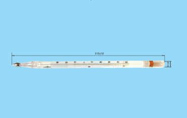 Meteorologiczny termometr maksymalny od KWT