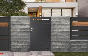 Budowa fundamentu pod ogrodzenie betonowe