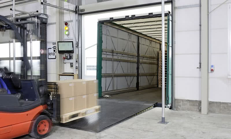 Technologia RFID w systemach przeładunkowych firmy Hörmann