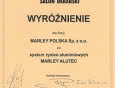 Marley wyróżniony na Ogólnopolskim Salonie Dekarskim