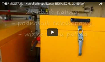 THERMOSTAHL - Kocioł Wielopaliwowy BIOPLEX HL 20-60 kW